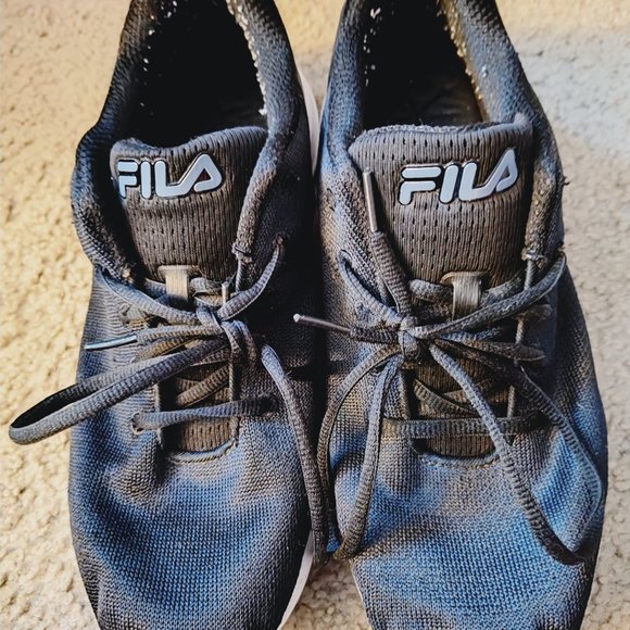 Fila Shoes - BLACK FILA SNEAKERS - SIZE 11 - MEMORY FOAM